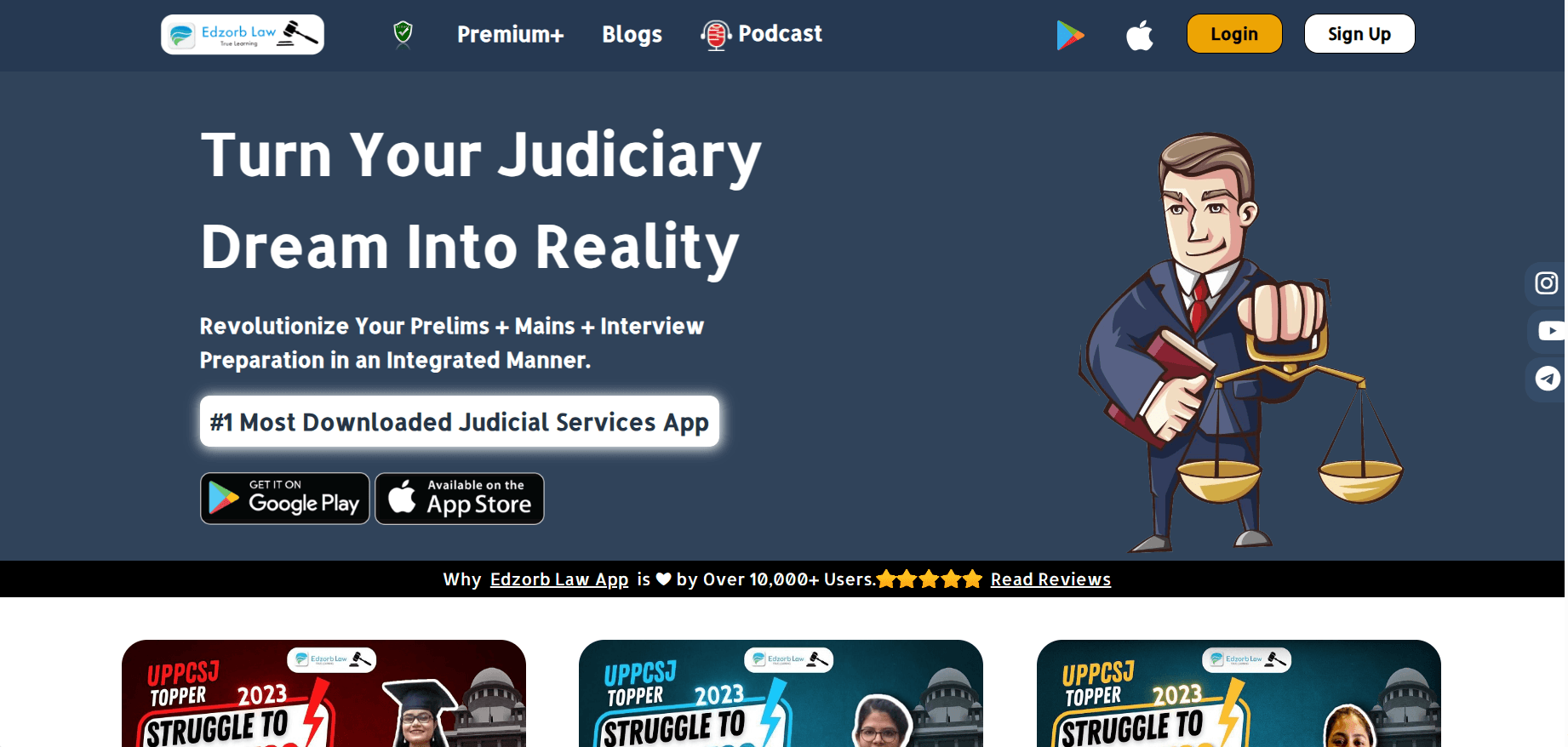Responsive Law Website